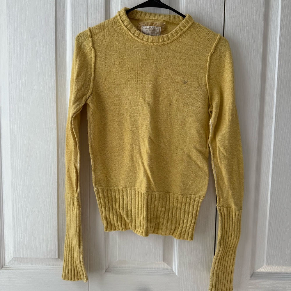 American Eagle Yellow Sweater
